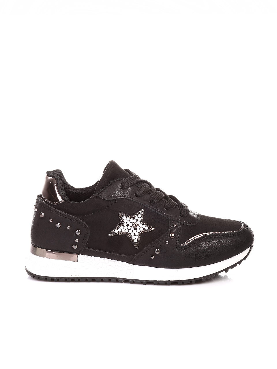Ежедневни детски обувки в черно 18U-18661 black