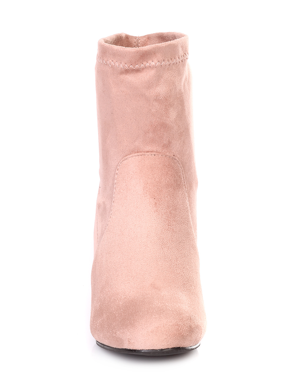 Елегантни дамски боти на ток в розово 2C-18834 pink