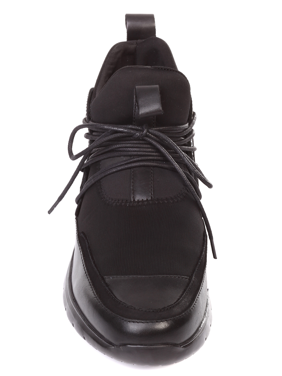 Ежедневни мъжки обувки от естествена кожа 7AB-18986 black