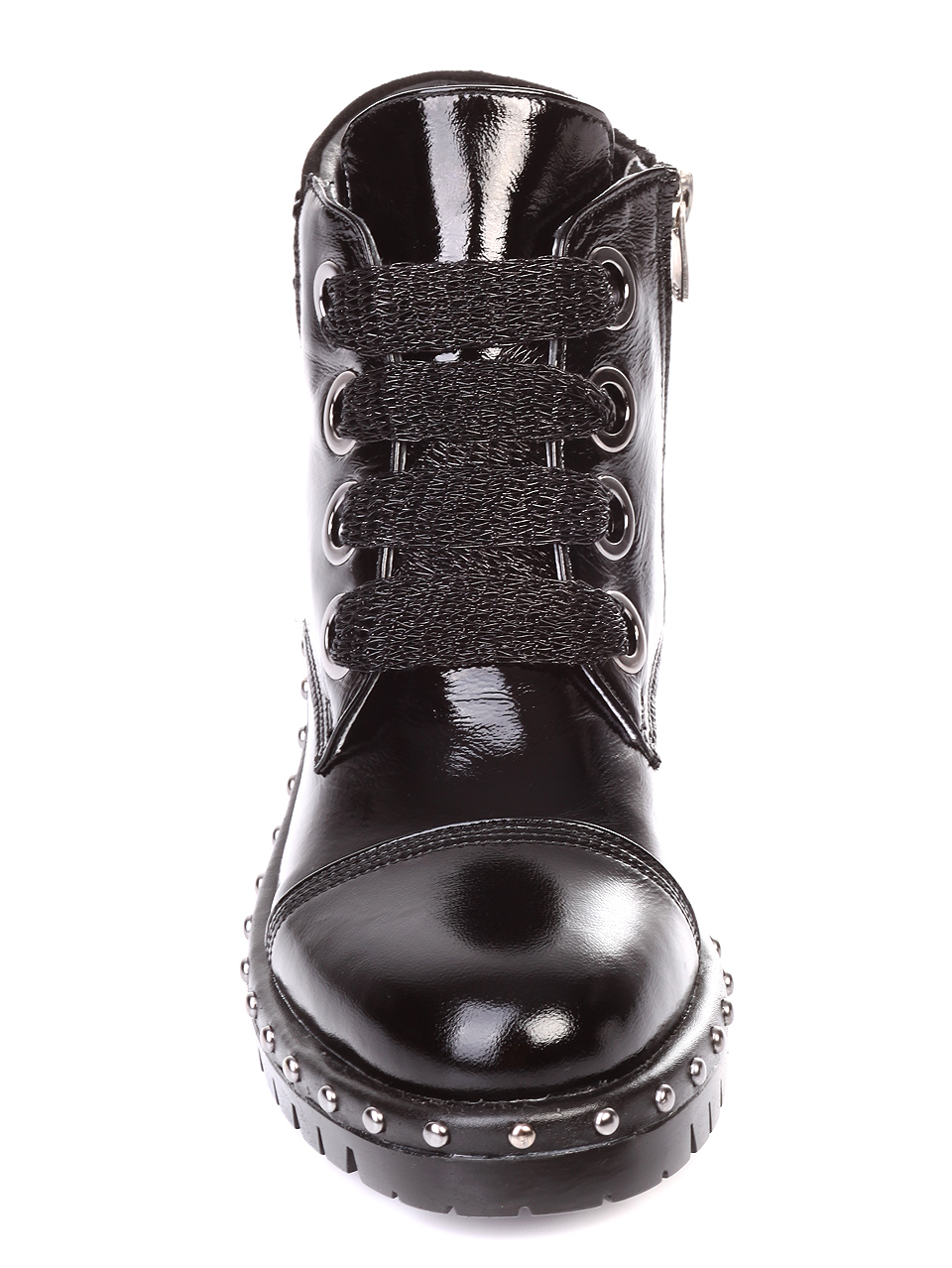 Ежедневни дамски боти от естествен лак 2AT-181050 black