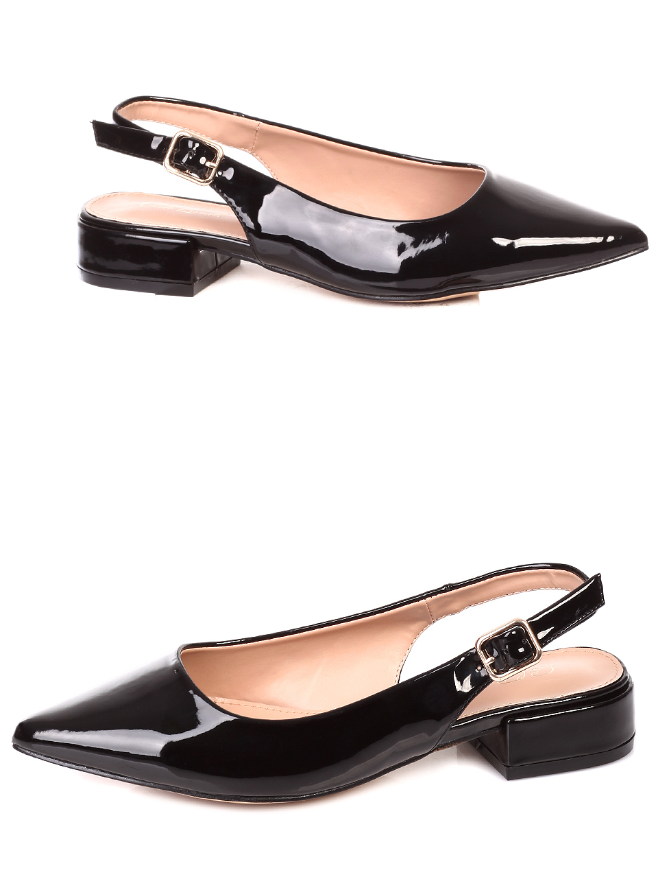 Ежедневни дамски обувки в черно 3W-19095 black