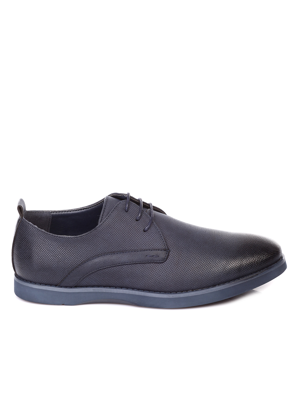 Ежедневни мъжки обувки в синьо 7W-19108 navy