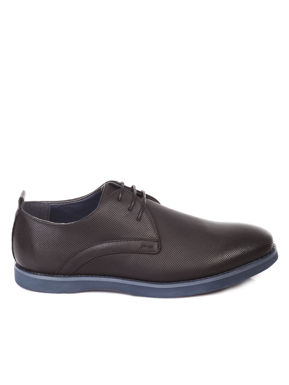 Мъжки обувки в черно 7W-19108 black