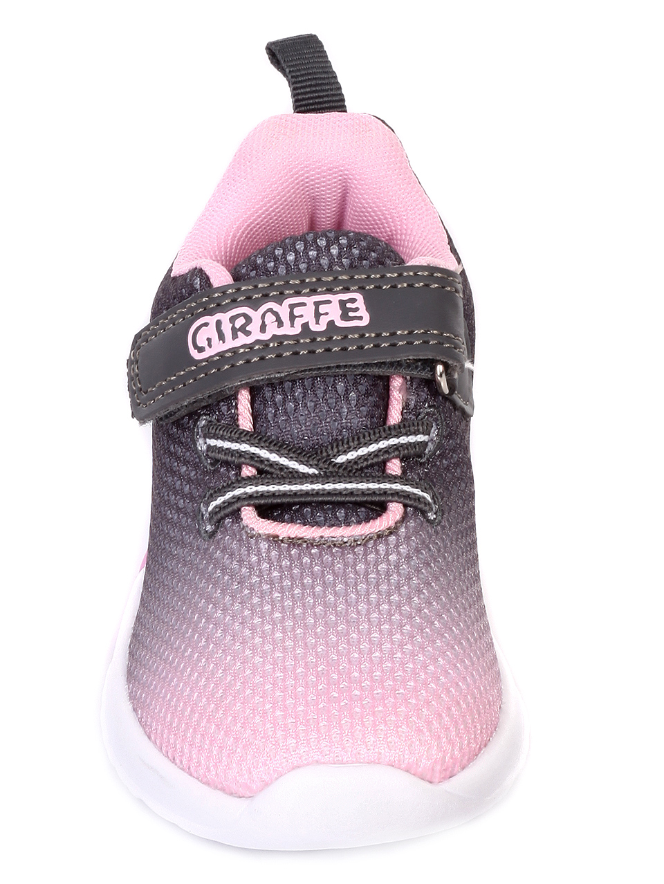 Ежедневни детски обувки със светещи елементи 18K-19217 d.grey/pink