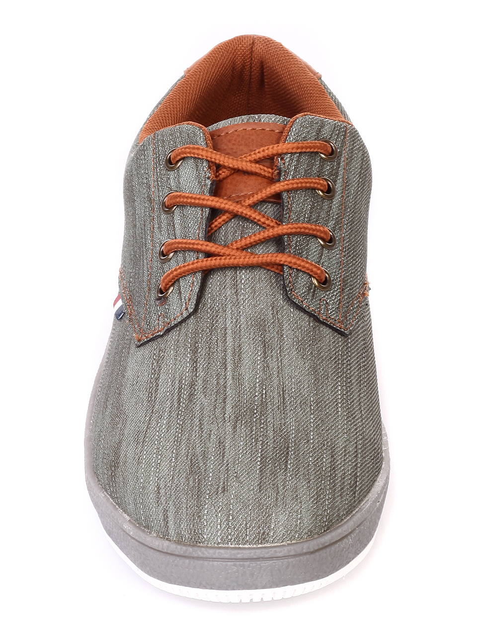 Ежедневни мъжки обувки  в цвят каки 7U-19174 khaki