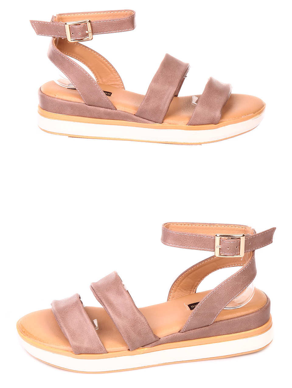 Ежедневни дамски сандали в розово 4S-19342 pink