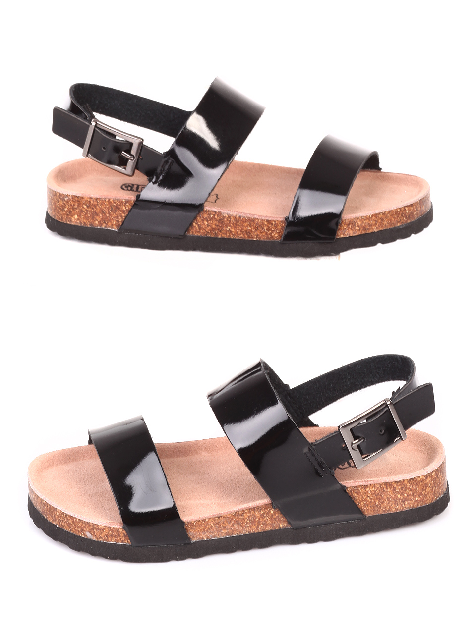 Ежедневни детски сандали в черно 17W-19403 black