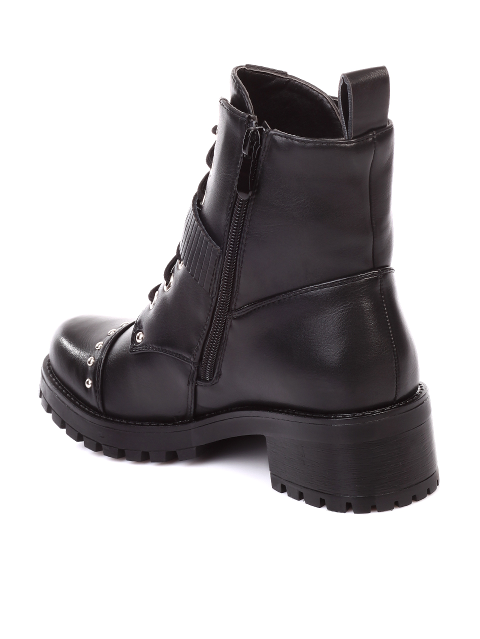 Елегантни дамски боти в черно 2R-19639 black