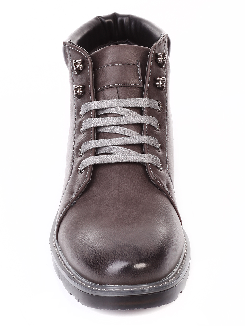 Ежедневни мъжки боти в синьо 6W-19708 grey