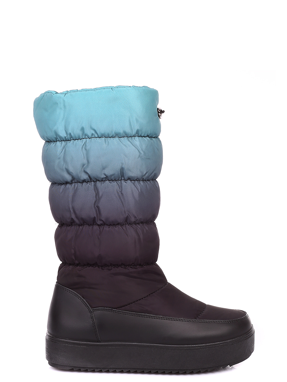 Ежедневни дамски топли апрески в зелено 1U-19563 black/green