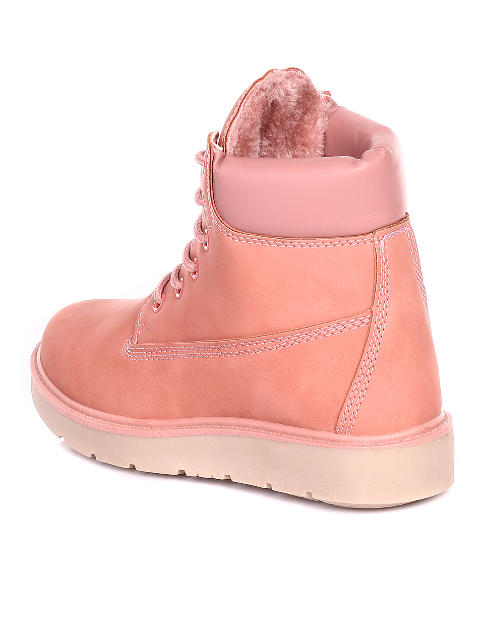 Ежедневни дамски боти в розово 2U-19568 pink