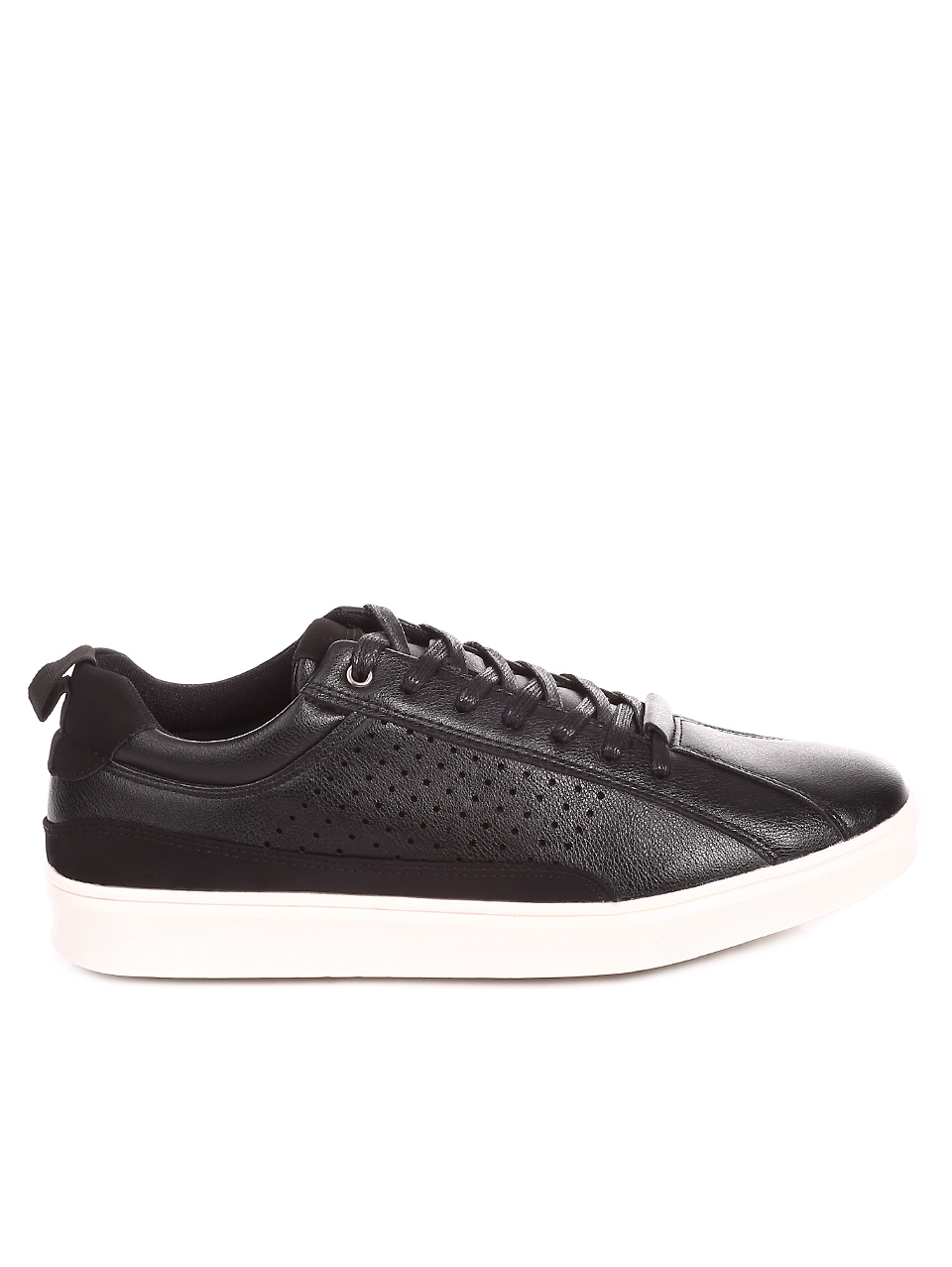 Ежедневни мъжки обувки в черно 7N-20233 black