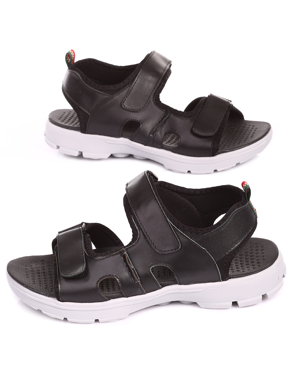 Ежедневни мъжки сандали от естествена кожа 8N-20241 black