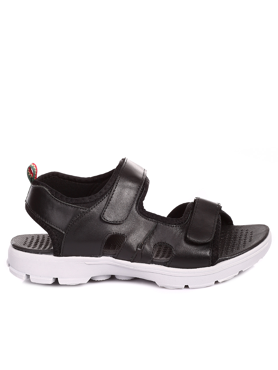 Ежедневни мъжки сандали от естествена кожа 8N-20241 black