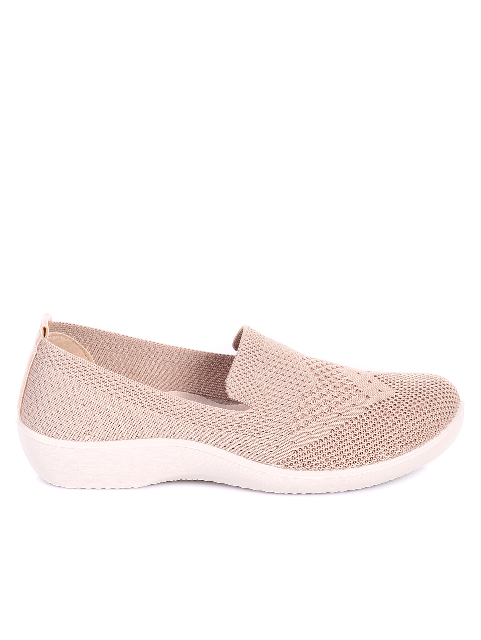 Ежедневни дамски обувки в бежово 3C-20195 beige