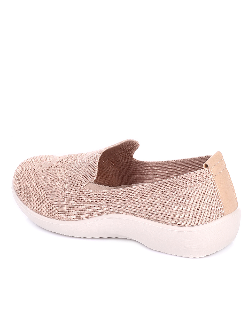 Ежедневни дамски обувки в бежово 3C-20195 beige