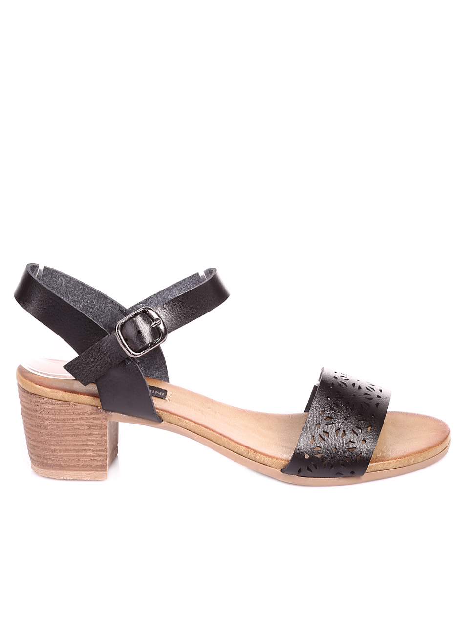 Ежедневни дамски сандали на ток 4S-20380 black