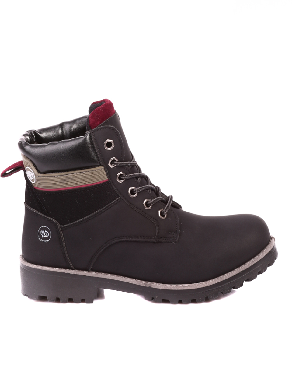 Ежедневни дамски боти в черно 2U-20561 black