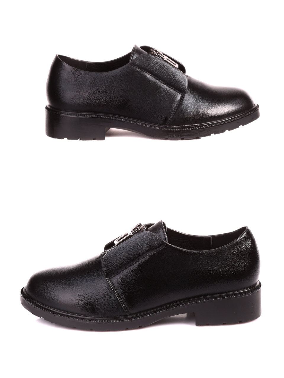 Ежедневни дамски обувки в черно 3R-20695 black