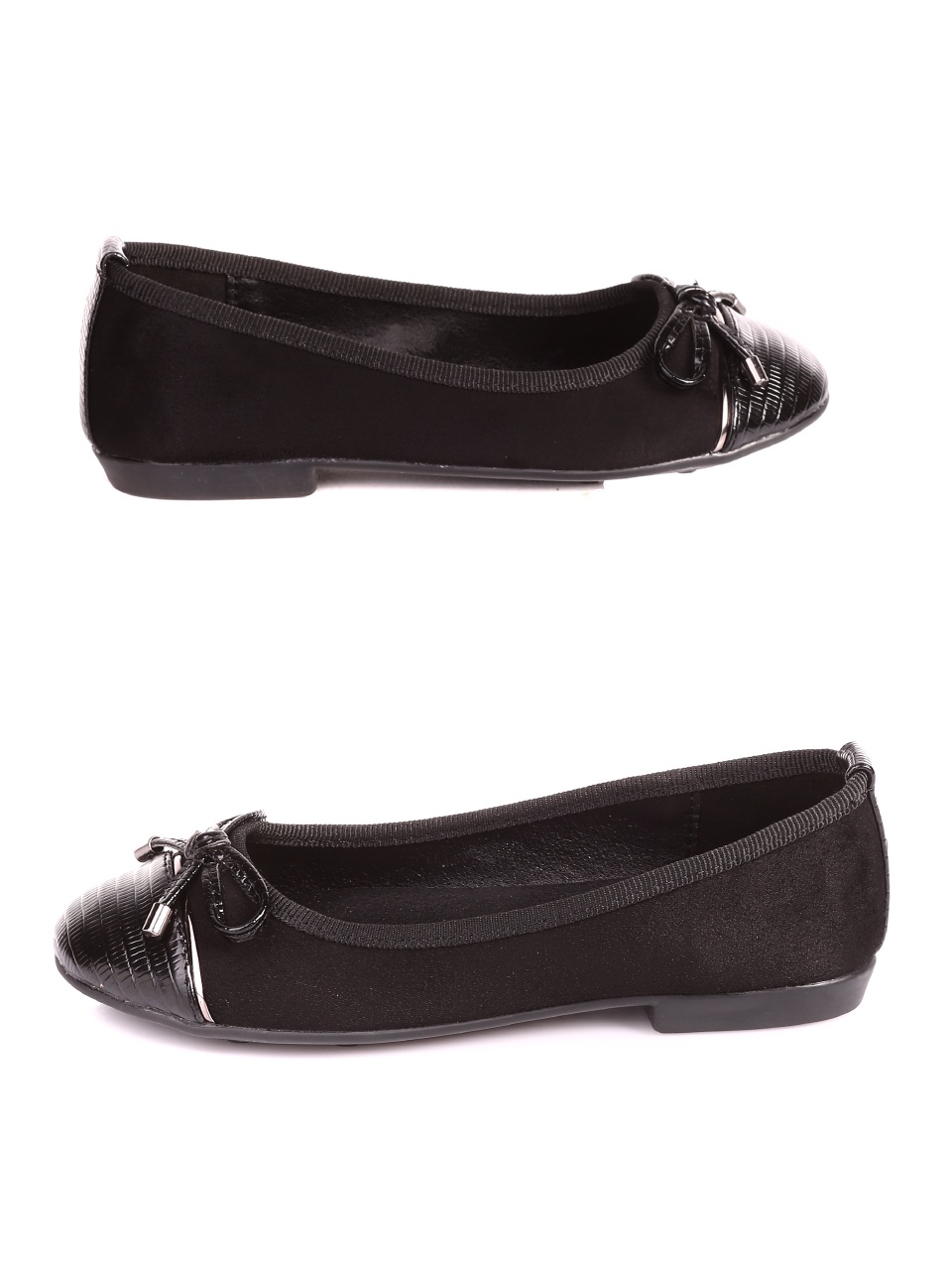 Ежедневни детски обувки в черно 18L-20584 black