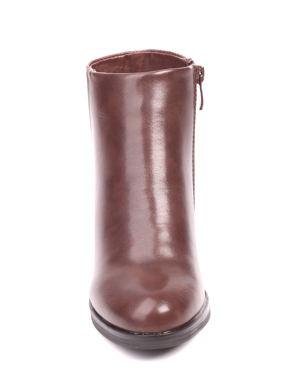 Дамски класически боти в кафяво 2R-20515 brown