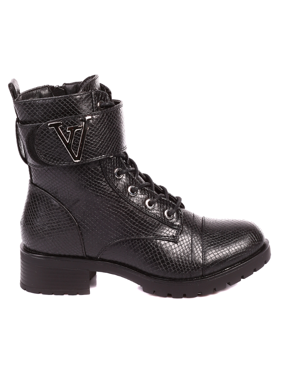 Ежедневни дамски боти в черно 2R-20529 black