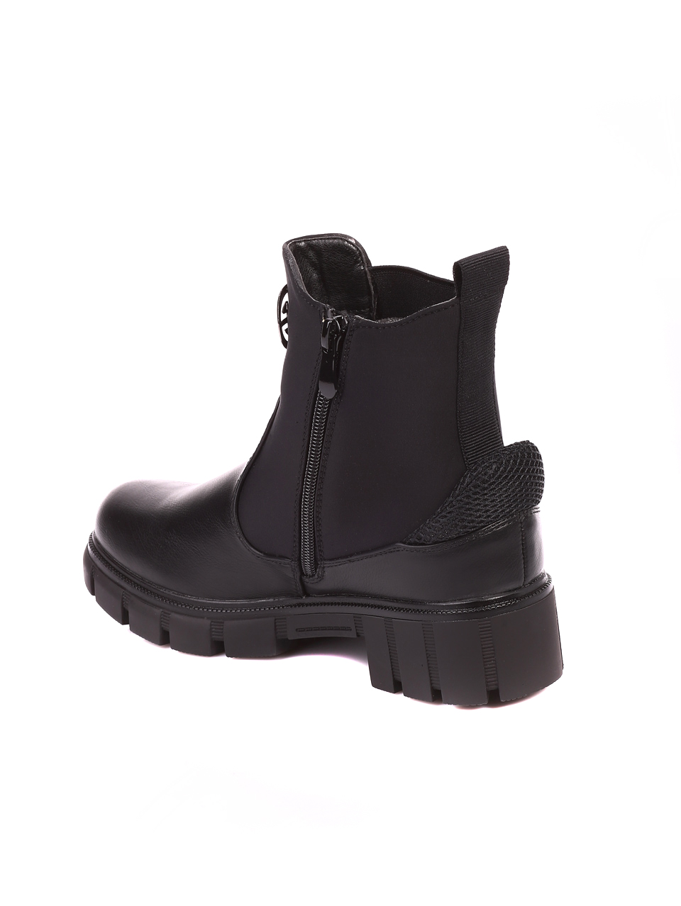 Ежедневни дамски боти в черно 2R-20545 black