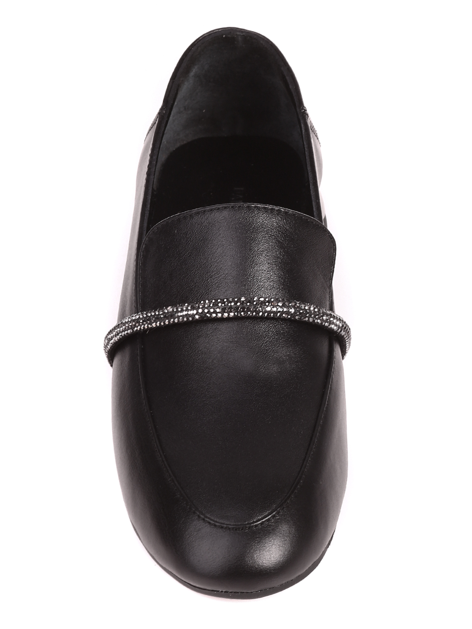 Дамски обувки от естествена кожа в черно 3AT-21257 black - 21758