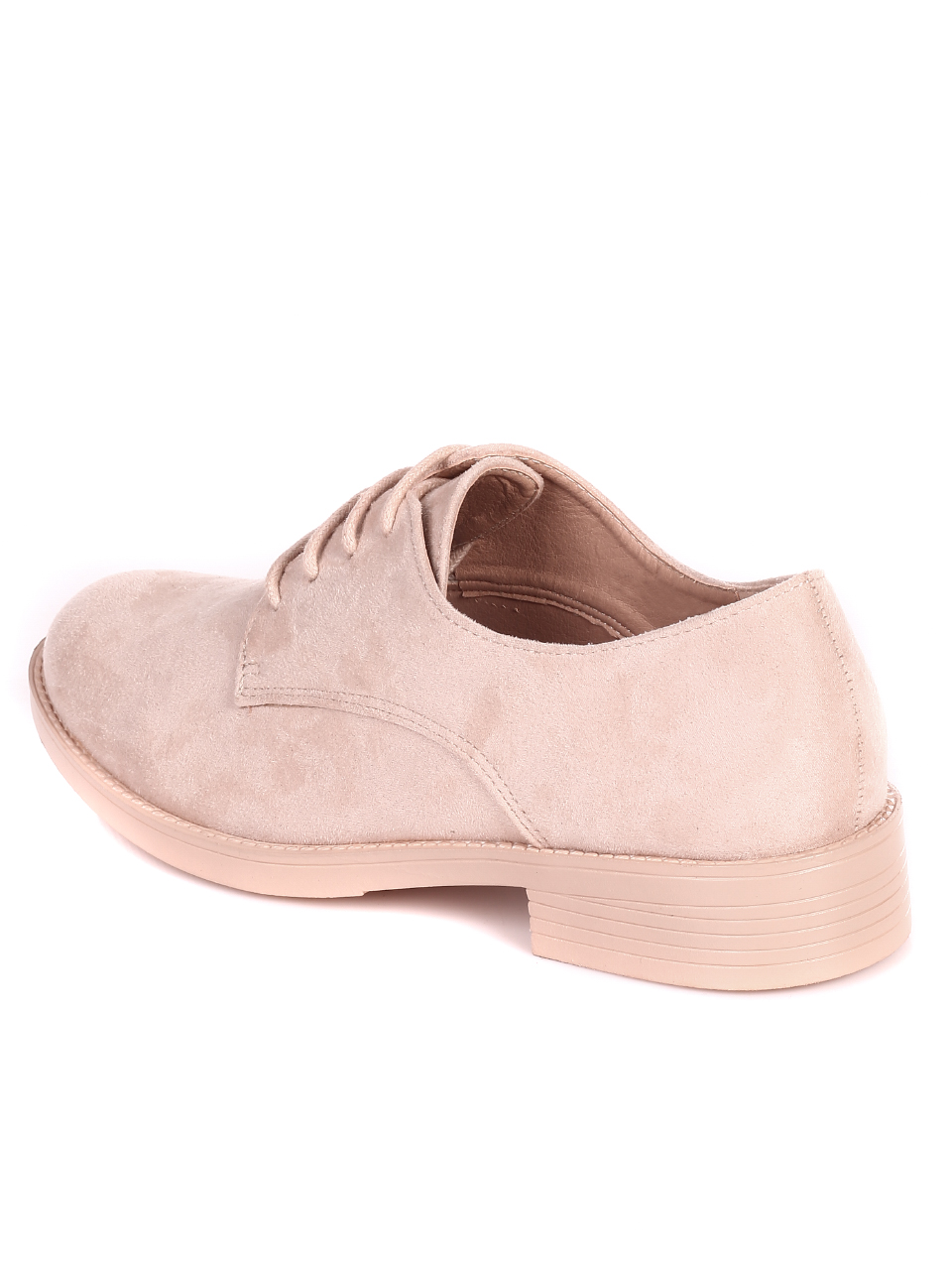 Ежедневни дамски обувки в бежово 3R-21138 beige