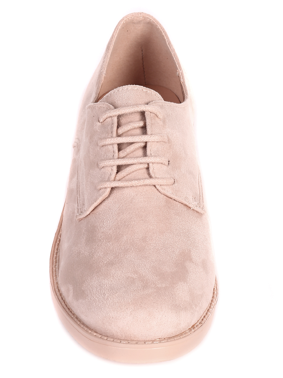 Ежедневни дамски обувки в бежово 3R-21138 beige
