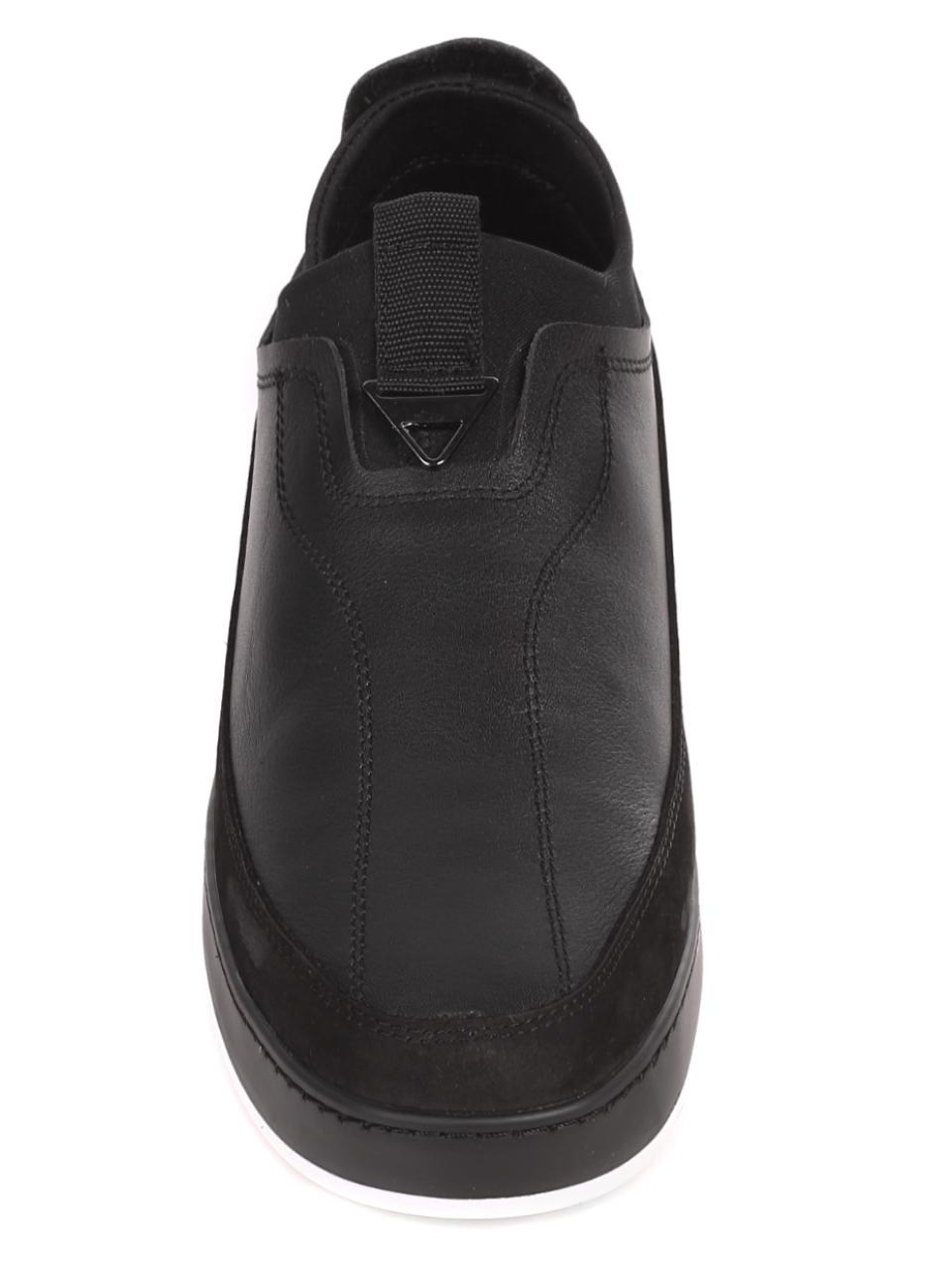 Ежедневни мъжки обувки от естествена кожа 7AT-21291 black