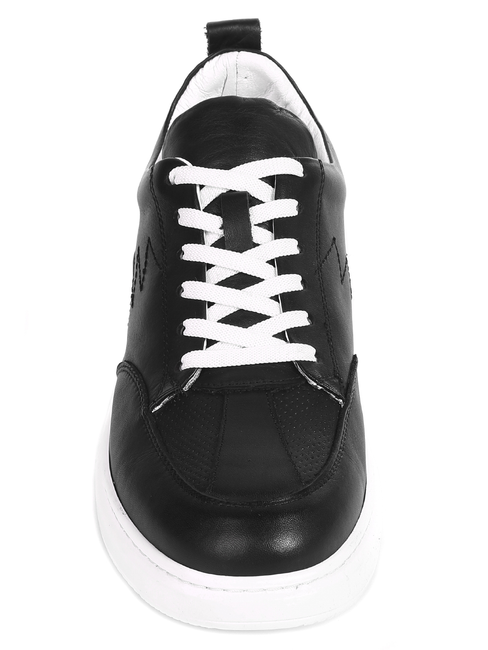 Ежедневни мъжки обувки от естествена кожа 7AT-21293 black