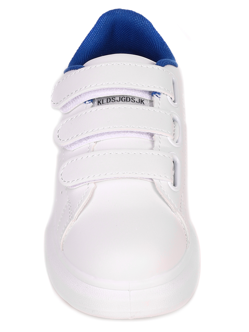 Ежедневни детски кецове в бяло и синьо 18U-21064 white/blue