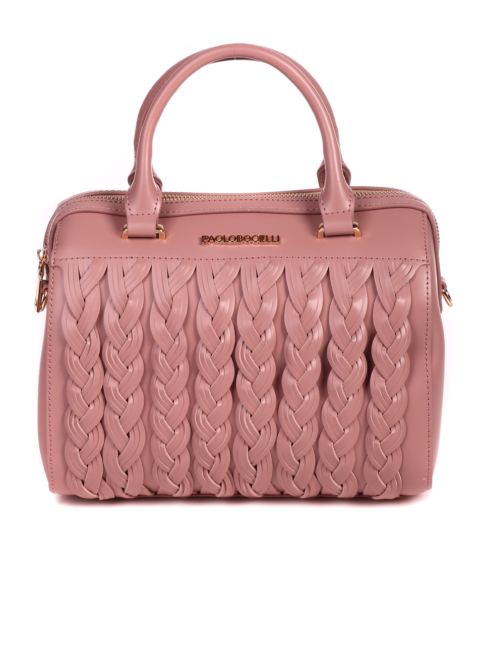 Елегантна дамска чанта в розово 9AD-21182 pink