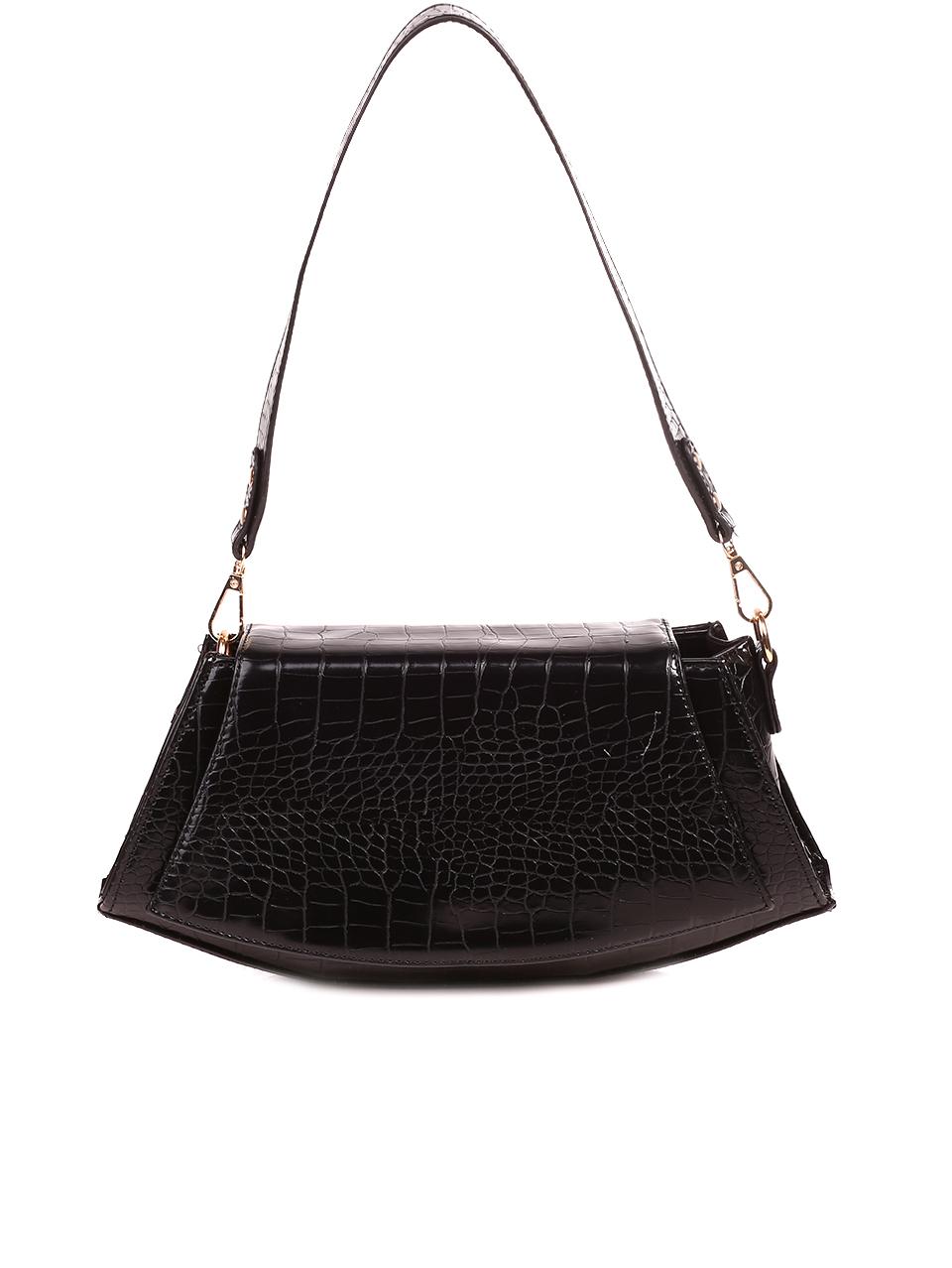 Елегантна дамска чанта в черно 9AG-21234 black