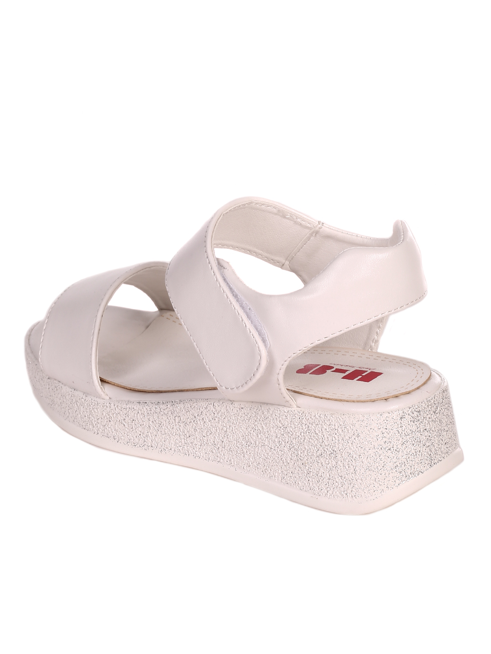 Ежедневни дамски сандали в бяло 4P-21090 white