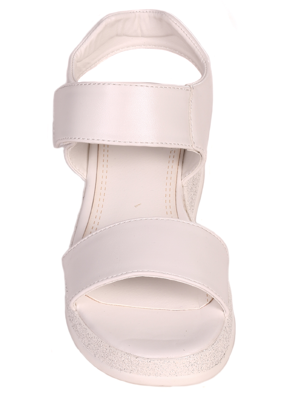 Ежедневни дамски сандали в бяло 4P-21090 white