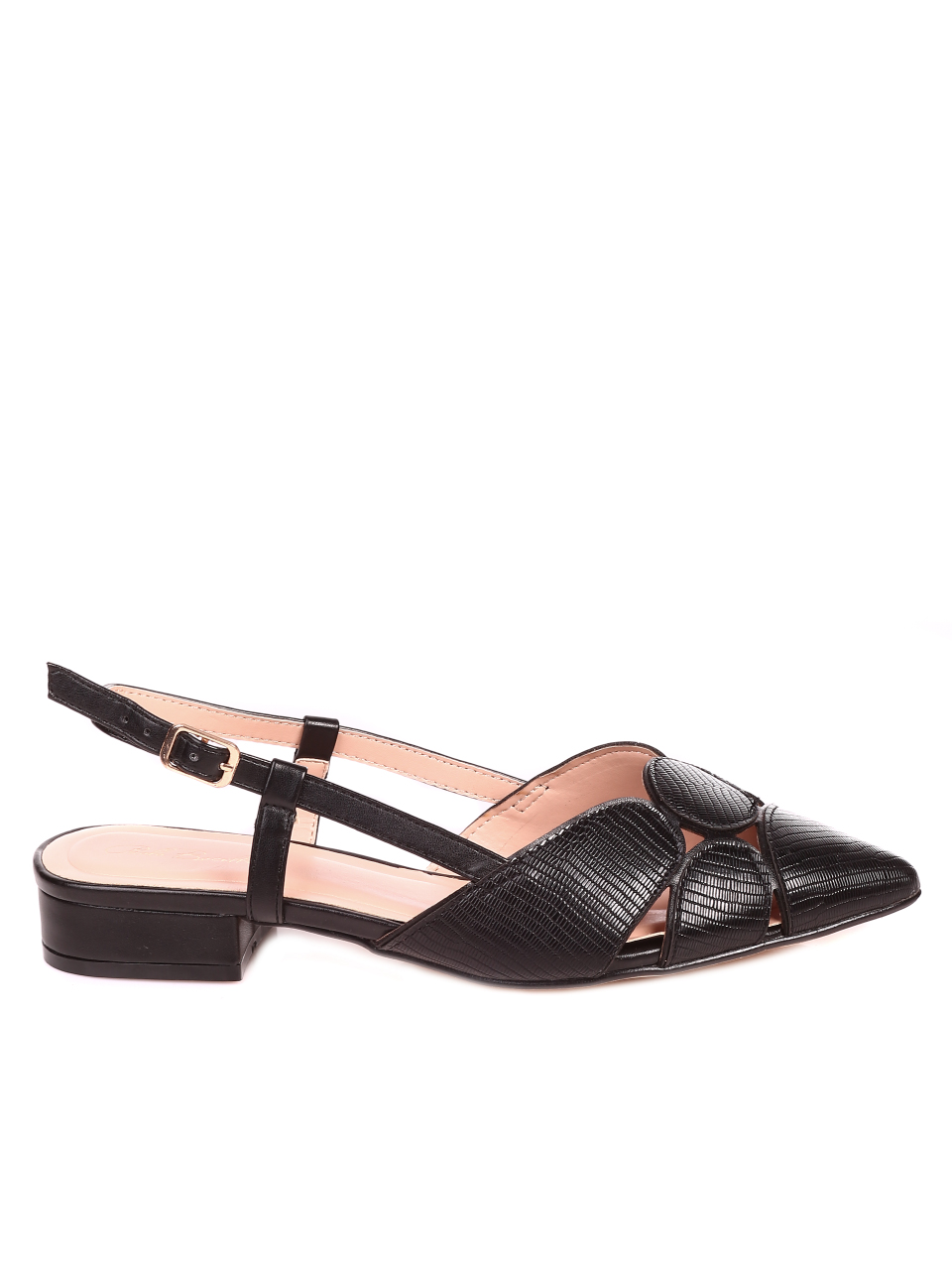 Ежедневни дамси обувки в черно 3M-21026 black