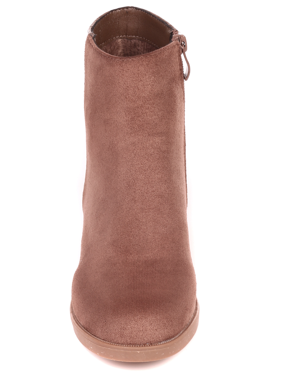 Ежедневни дамски боти в бежово 2M-21534 beige