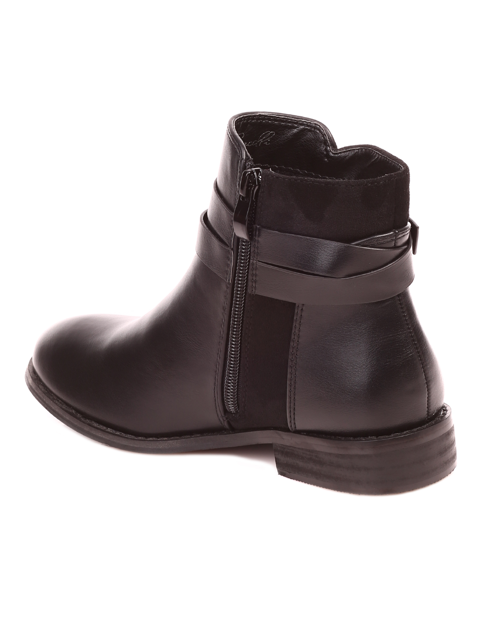 Ежедневни дамски боти в черно 2M-21539 black