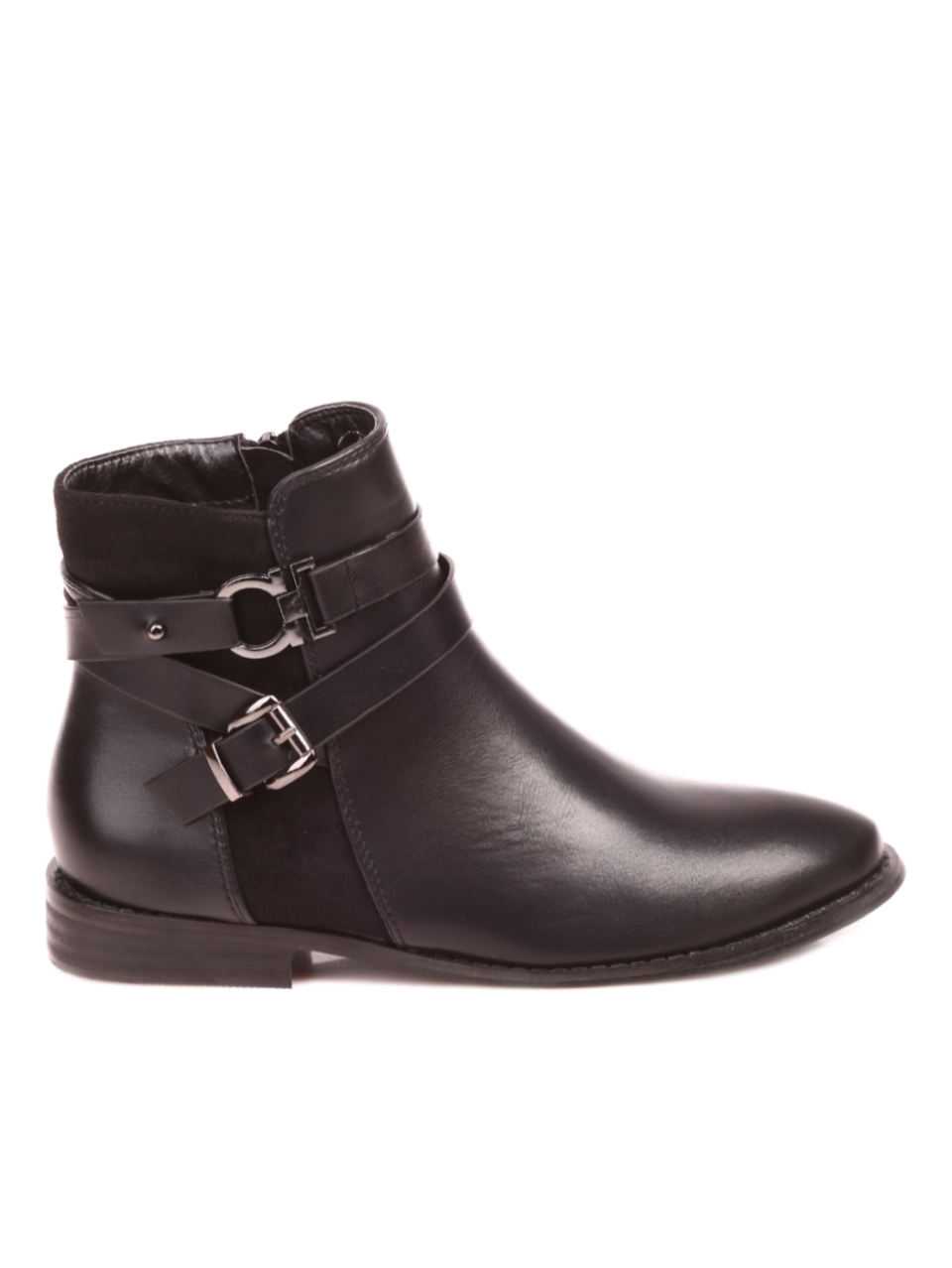 Ежедневни дамски боти в черно 2M-21539 black