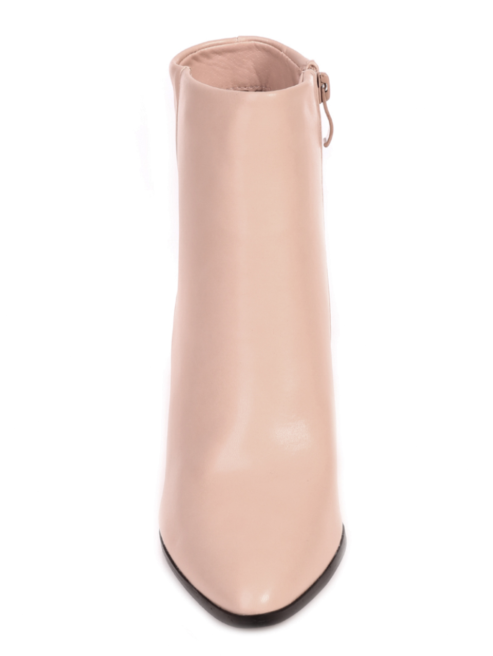 Елегантни дамски боти на ток в бежово 2M-21548 beige