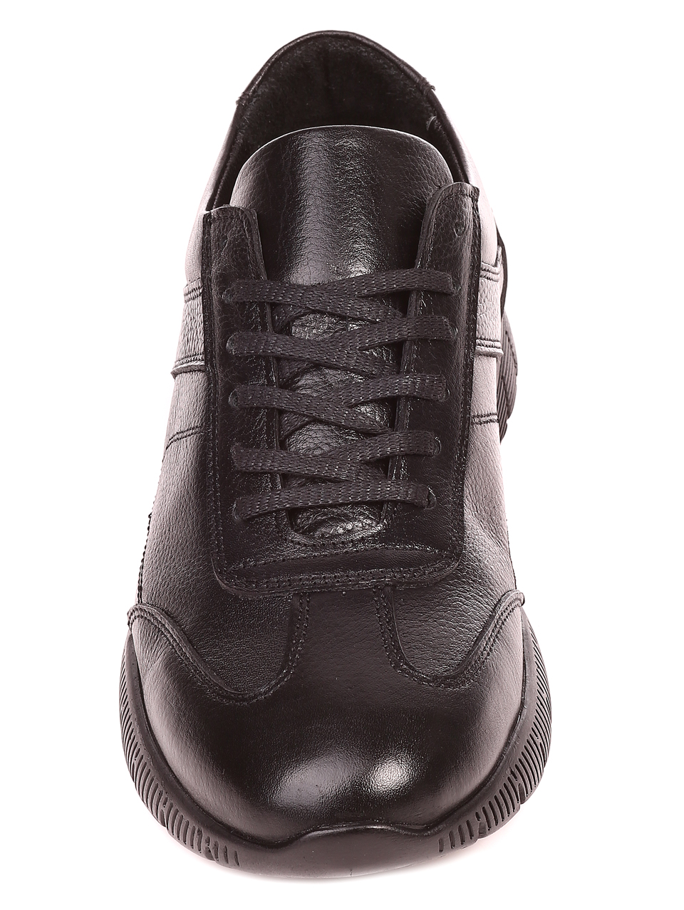 Ежедневни мъжки обувки от естествена кожа 7AT-21843 black
