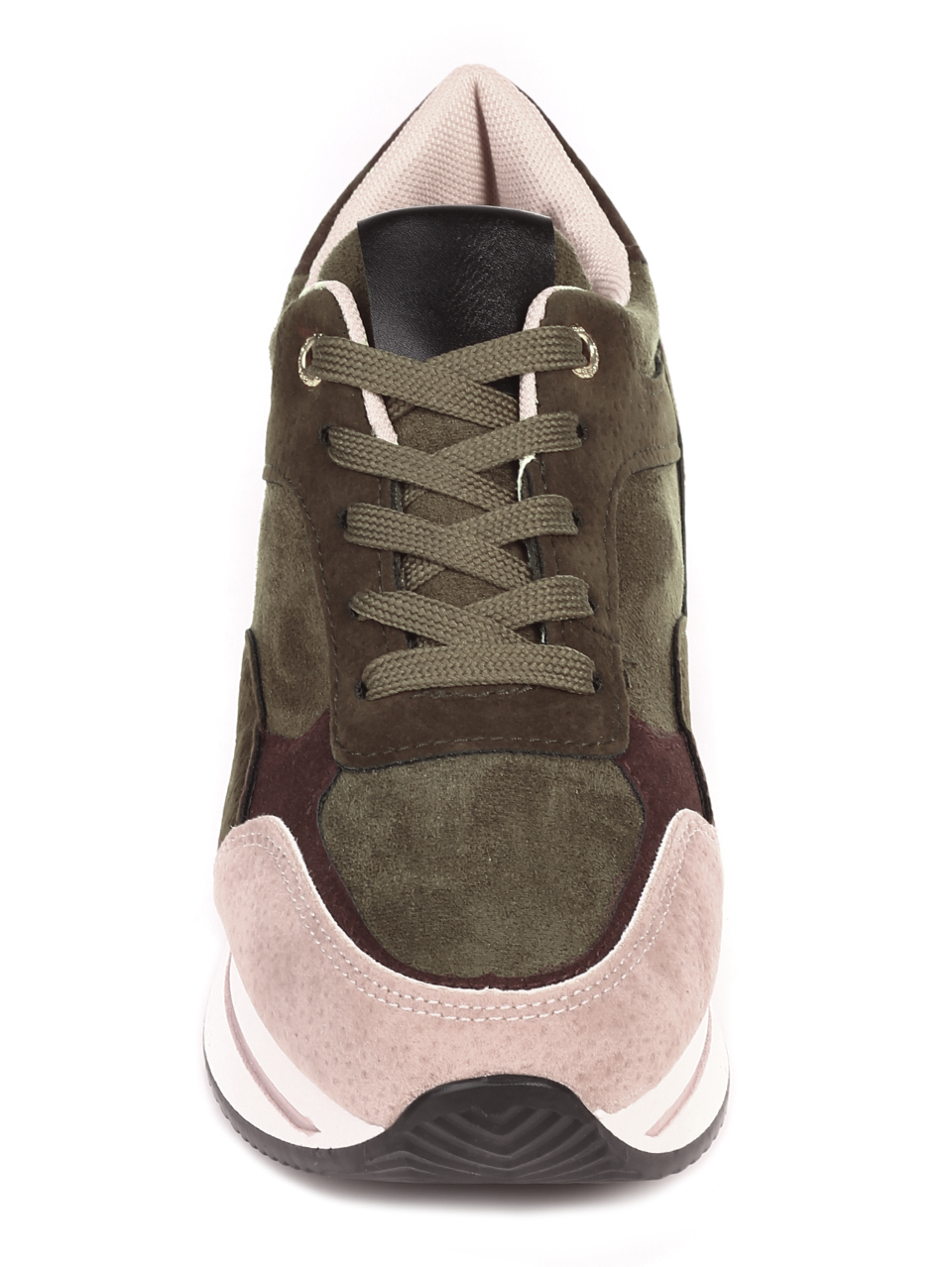 Ежедневни дамски обувки в цвят каки 3U-21527 khaki