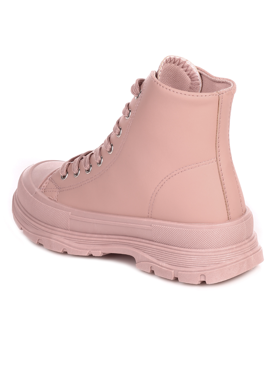 Ежедневни дамски боти в розово 2U-21505 pink