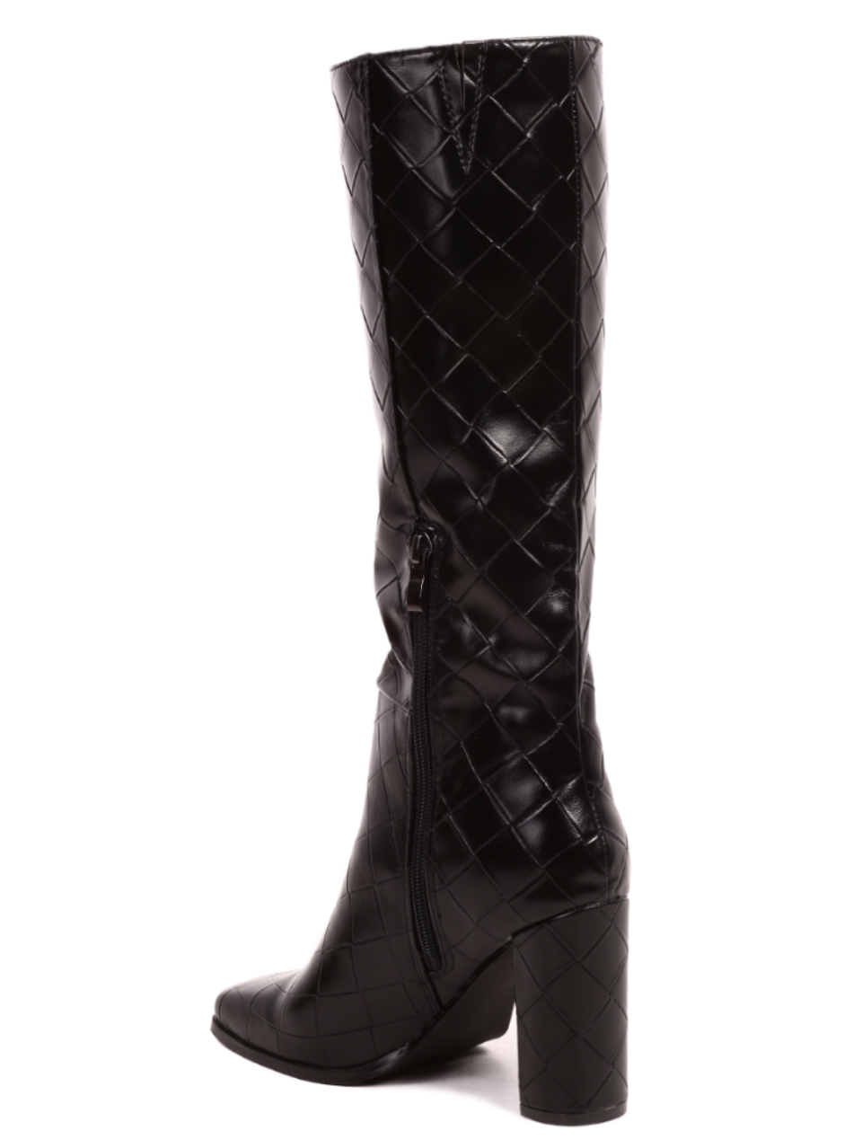 Елегантни дамски ботуши в черно 1M-21530 black