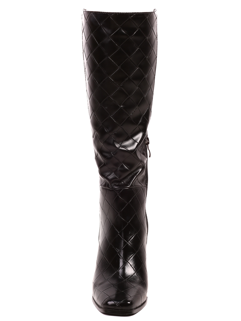 Елегантни дамски ботуши в черно 1M-21530 black