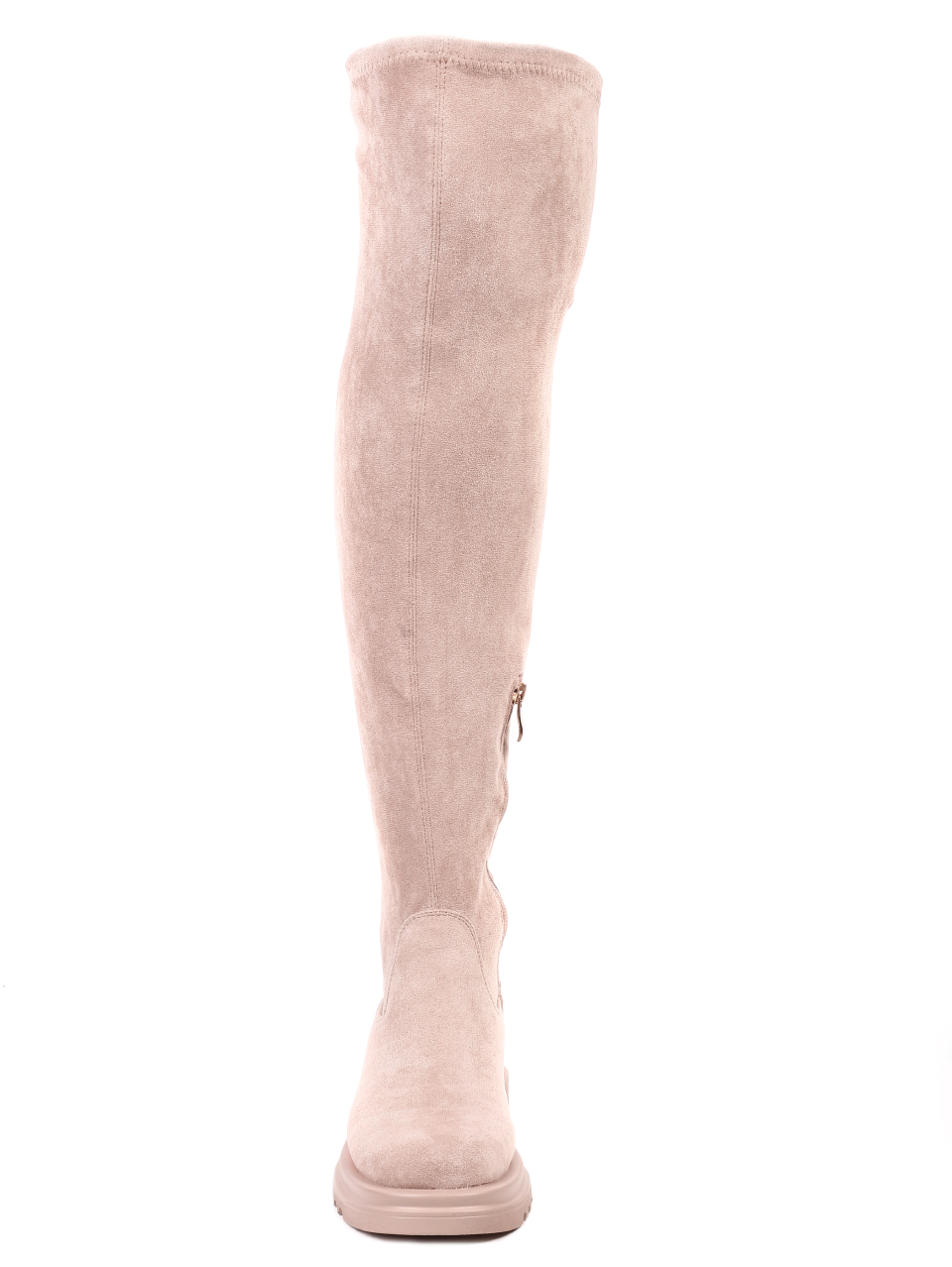 Ежедневни дамски ботуши в бежово 1M-21533 beige
