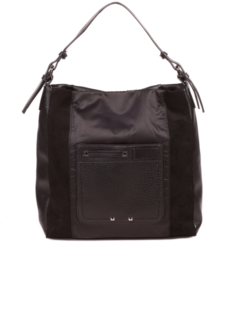 Ежедневна дамска чанта в черно 9Q-21651 black mf