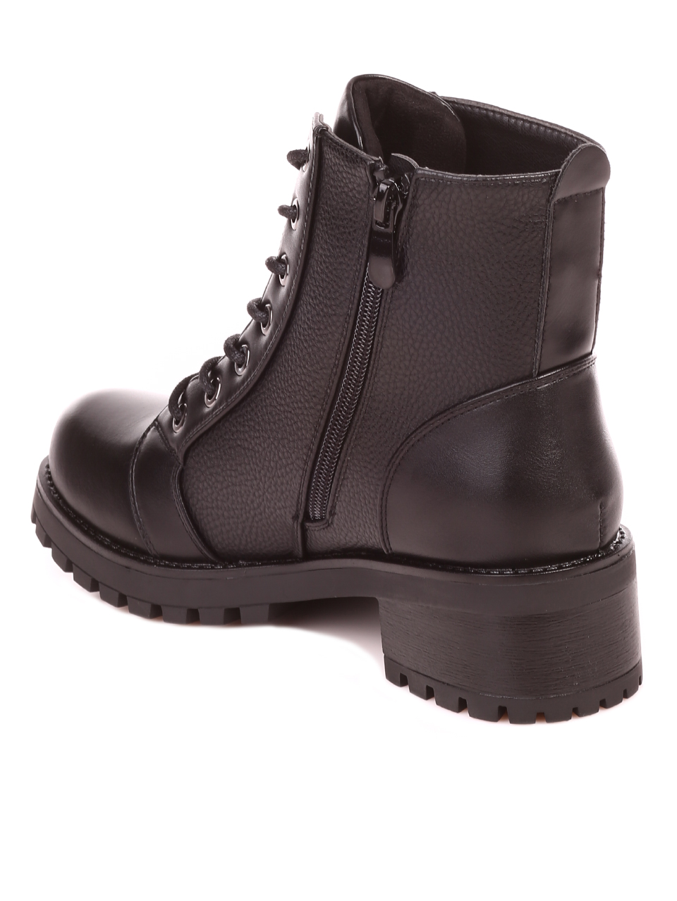 Ежедневни дамски боти в черно 2R-21606 black